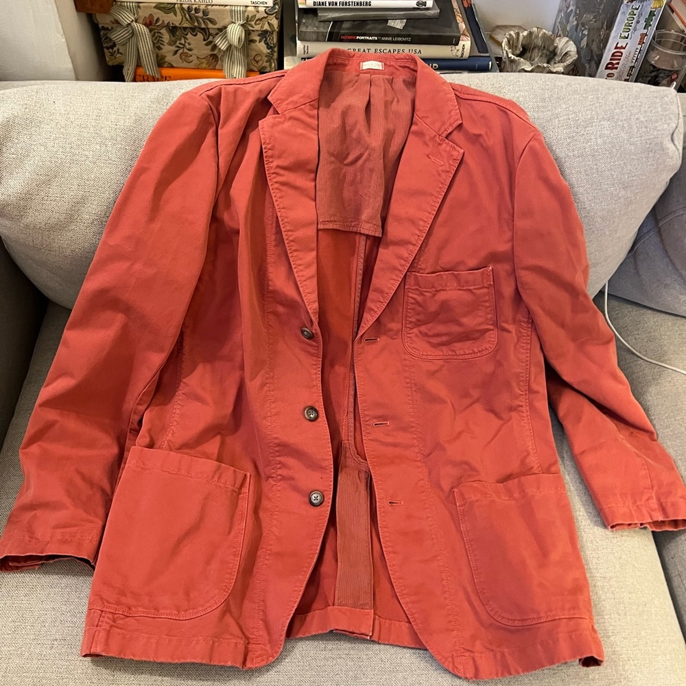 NWT J.Crew Men’s Jacket broken in chino